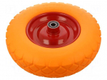Transport wheel | &Oslash;: 400mm | W: 95mm | 150kg | foam | CSGTK | Bearing: ball
