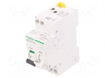 RCBO breaker | Inom: 20A | Ires: 30mA | Max surge current: 250A | IP20