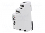 Automation module: timer | 0,1s&divide;10days | SPDT x3 | 250VAC/8A | IP20