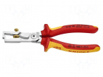 Stripping tool | 5mm | 7AWG | 10mm2 | Wire: round | 1kVAC | insulated