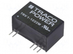 Converter: DC/DC | 1W | Uin: 9.6&divide;14.4VDC | Uout: 12VDC | Uout2: -12VDC