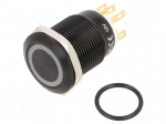 Switch: vandal resistant | Pos: 2 | SPDT | 3A/220VAC | 5A/24VDC | IP65