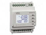 Meter: network parameters | for DIN rail mounting | LCD | Imax: 6A