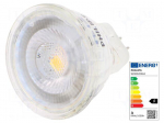 LED lamp | white warm | GU4 | 12VAC | 184lm | P: 2.3W | 36&deg; | 2700K