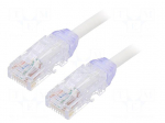 Patch cord | TX6A-28&trade;,U/UTP | Cat: 6a | RJ45 plug,both sides | wire