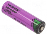 Battery: lithium (LTC) | 14505 | 3.6V | 1800mAh | &Oslash;14.7x50.5mm