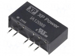 Converter: DC/DC | 1W | Uin: 12VDC | Uout: 9VDC | Uout2: -9VDC | Iout: 55mA