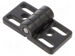 Hinge | Width: 60mm | steel | H: 30mm