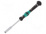 Screwdriver: precision | 6-angles socket | Blade length: 60mm