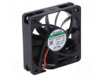 Fan: DC | axial | 12VDC | 60x60x15mm | 29.88m3/h | 21.3dBA | Vapo | 3000rpm