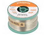 Tin | lead free | Sn96,5Ag3Cu0,5 | 1mm | 250g | reel | 2.5% | Flux: SW26