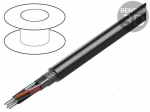 Wire | 2x2x24AWG | stranded | Cu | Insulation: PVC | chrome | RS232,RS422