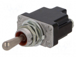 Switch: toggle | Pos: 3 | SP3T | (ON)-OFF-(ON) | 6A/230VAC | 15A/28VDC