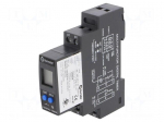 Automation module: timer | Range: 0,1s&divide;999h | SPDT | 24&divide;240VAC | PIN: 6