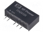 Converter: DC/DC | 1W | Uin: 24VDC | Uout: 12VDC | Uout2: -12VDC | SIP | THT