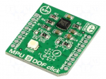Click board | prototype board | Comp: MPU&ndash;9150 | 3.3VDC