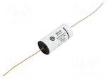 Capacitor: copper-polypropylene | 0.15uF | 600VDC | &plusmn;2% | &Oslash;18.8x38mm