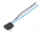 Microswitch SNAP ACTION | 6A/250VAC | with lever (with roller)
