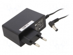 Power supply: switching | mains,plug-in | 12VDC | 2A | 24W | 86.2% | POSC