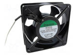 Fan: AC | axial | 230VAC | 120x120x38mm | 119m3/h(&plusmn;10%) | 36dBA | slide