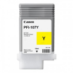 Canon PFI-107Y (6708B001) Ink Cartridge, Yellow