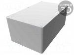 Enclosure: multipurpose | X: 120mm | Y: 200mm | Z: 85mm | 1590W | natural