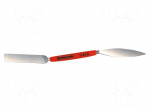Putty knife | W: 16mm | Tool length: 220mm