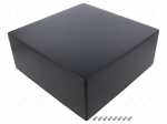 Enclosure: multipurpose | X: 250mm | Y: 250mm | Z: 100mm | aluminium