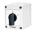 PNRS2553 changeover cam switch 1-0-2 3P 25A IP65