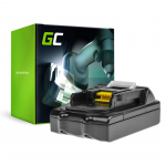 Rohelise elemendiga elektrit&ouml;&ouml;riista aku Makita BL1815 BL1830 BL1840 BDF450SFE 18V 1,5Ah Samsung