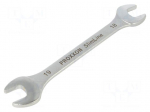 Wrench: flat | double-sided | 18mm,19mm | Chrom-vanadium steel