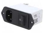 Connector: AC supply | socket | male | power supply | Inom: 2A | 250VAC
