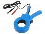 AC current clamp adapter | I AC: 1mA&divide;1.2kA | 0.04&divide;5kHz | 600mm
