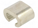 Connector: C shape crimp | copper | 95mm2 | tinned | 3/0AWG