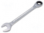 Wrench: combination spanner | rattle | 24mm | L: 296mm