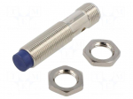 Sensor: inductive | OUT: NPN / NO | 0&divide;4mm | 10&divide;36VDC | M12 | IP67 | 200mA