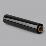 Stretch film, 45cm 200m 17&micro;m, black
