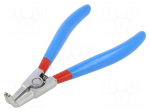 Pliers | for circlip | external | 19&divide;60mm | Pliers len: 180mm | angular