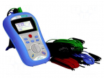 Meter: grounding resistance | LCD | IP40 | Pollution degree: 2