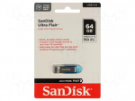 Pendrive | USB 3.0 | 64GB | R: 150MB/s | ULTRA FLAIR | blue | USB A
