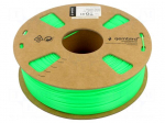 Filament: ABS | 1.75mm | green | 225&divide;245&deg;C | 1kg