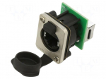 Connector: RJ45 | socket | XLRnet | Cat: 5e | with push button | 8p8c