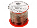Coil wire | single coated enamelled | 1.3mm | 0.2kg | -65&divide;200&deg;C