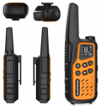 Walkie-Talkie Baofeng BF-T25E Orange, 2 pieces