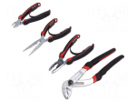 Tools set: pliers | 4pcs.