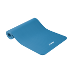 Spordiks ja aktiivseks puhkuseks // Spordikaubad ja varustus // Mata gimnastyczna do ćwiczeń joga, pilates, fitness, 183x61cm, grubość 1cm, materiał NBR, niebieska, REBEL ACTIVE
