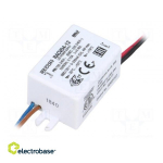 Power supply: switched-mode | LED | 4W | 12VDC | 330mA | 90&divide;264VAC | IP65