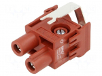 Connector: HDC | module | female | EPIC&reg; MC | PIN: 2 | 82A | 1kV | 1+PE