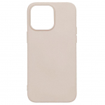 Back panel cover Evelatus Apple iPhone 14 Pro 6.1 Nano Silicone Case Soft Touch TPU Beige