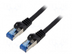 Patch cord | S/FTP | Cat: 6a | RJ45 plug,both sides | stranded | CCA
